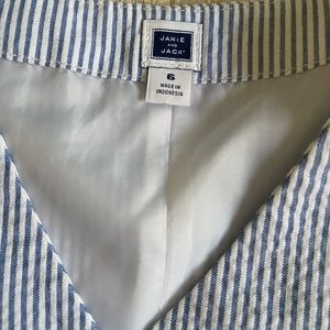 Janie & jack vest and short set boy size 6